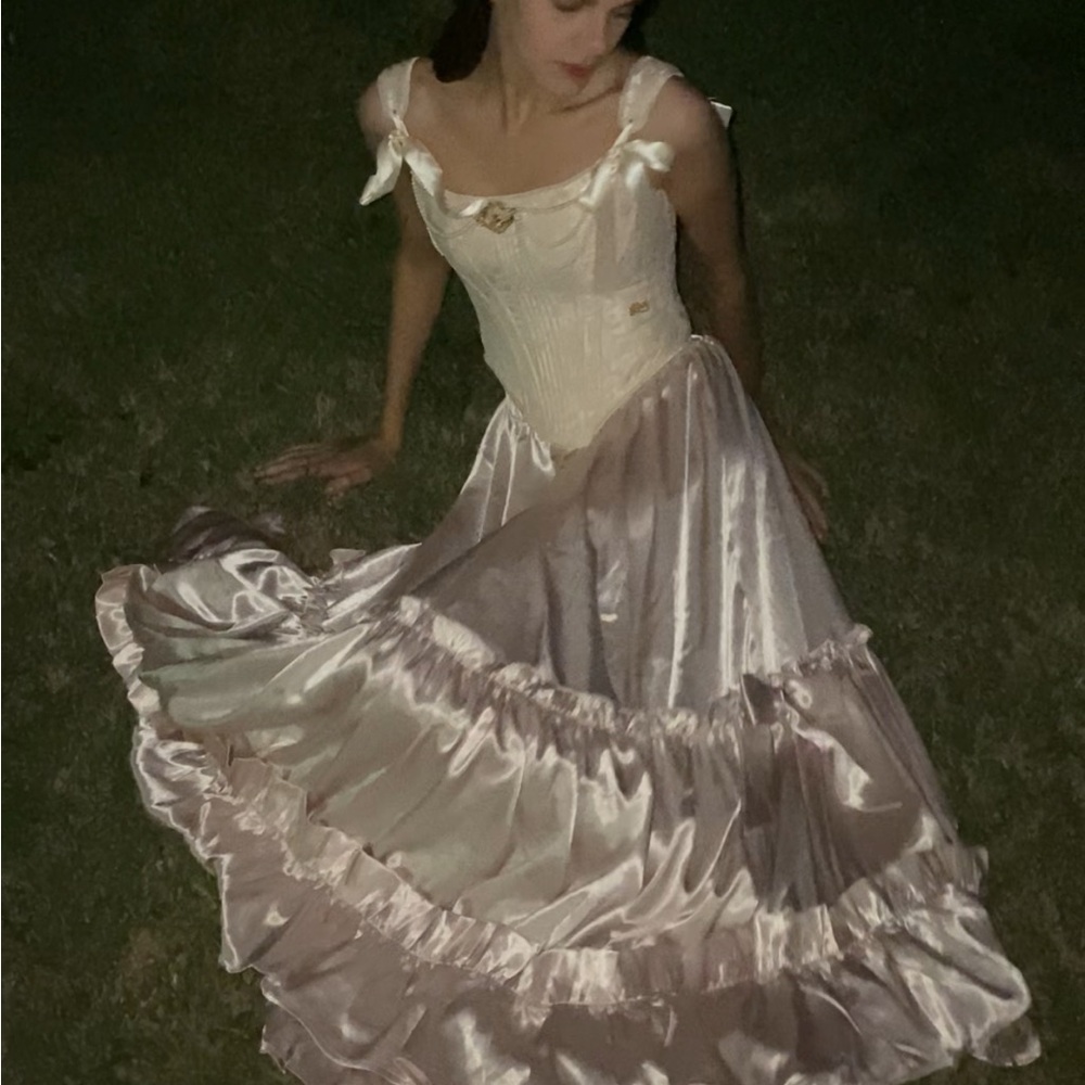 LaceMade Cynthia Corset and Skirt (Worn Once) S/XS